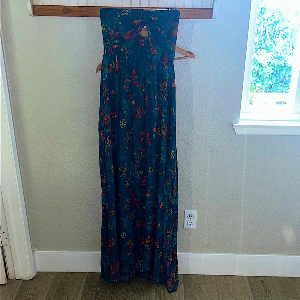 Free People blue floral dress!